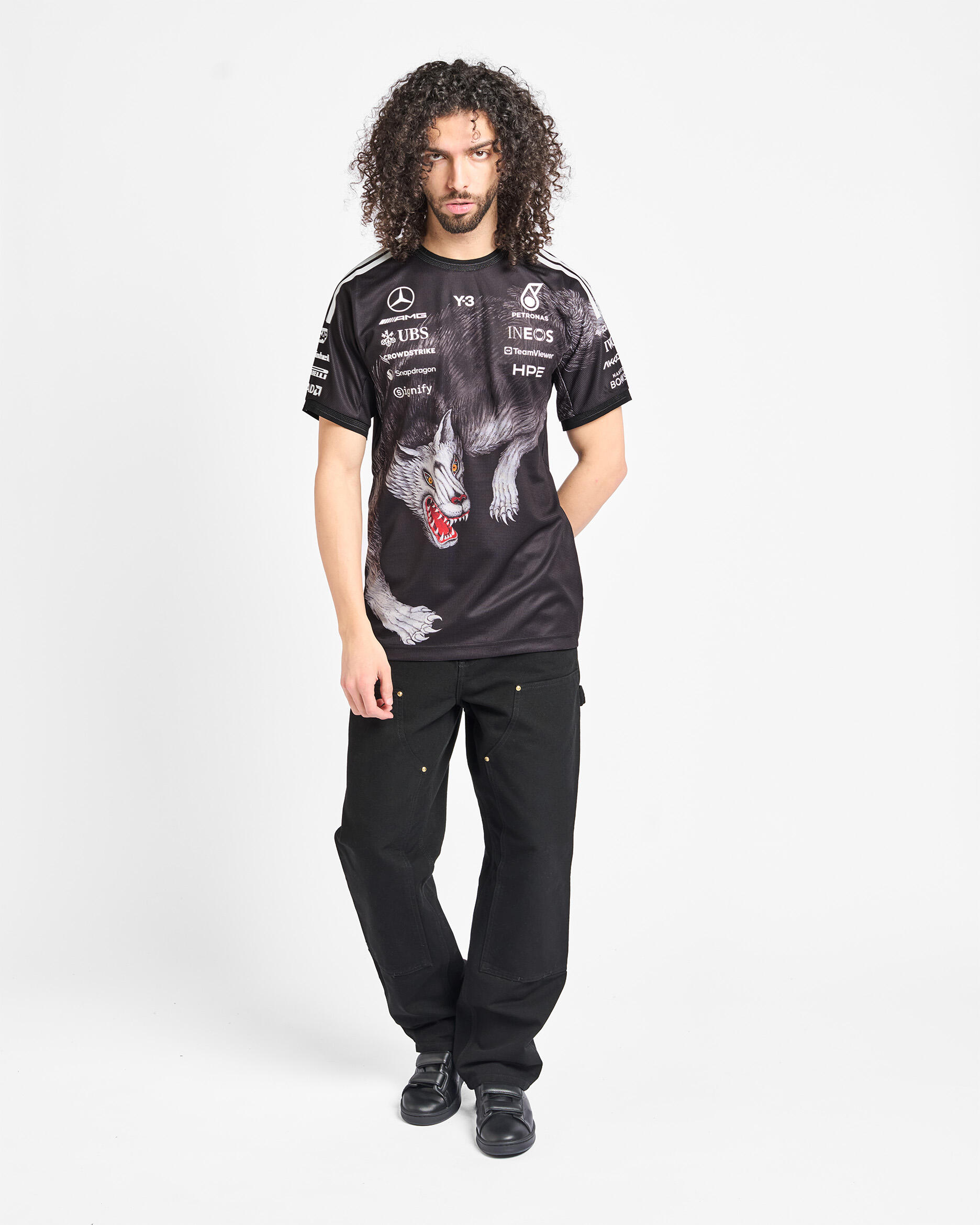 Y-3 x MERCEDES - AMG PETRONAS FORMULA 1 DRIVER Jersey | KQ9844